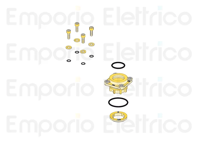 fadini spare part complete shaft support for aproli 280 batt 280159