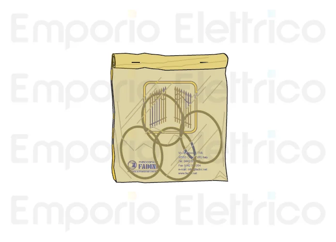 fadini spare part standard set of gaskets for aproli 280/700 robusto 280958
