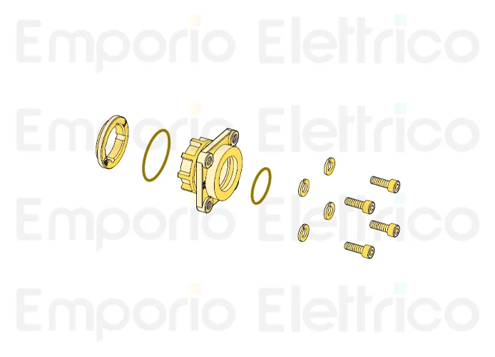 fadini spare part complete shaft support for aproli 480 480108