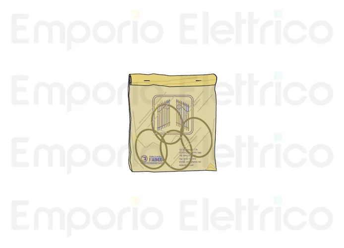 fadini spare part complete set of gaskets for barri 88 88870