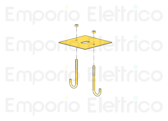 fadini spare part foundation plate for barri 88 888218