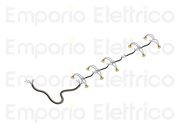 fadini spare part electrical cable with 10 LED spotlights for bayt 980 97379