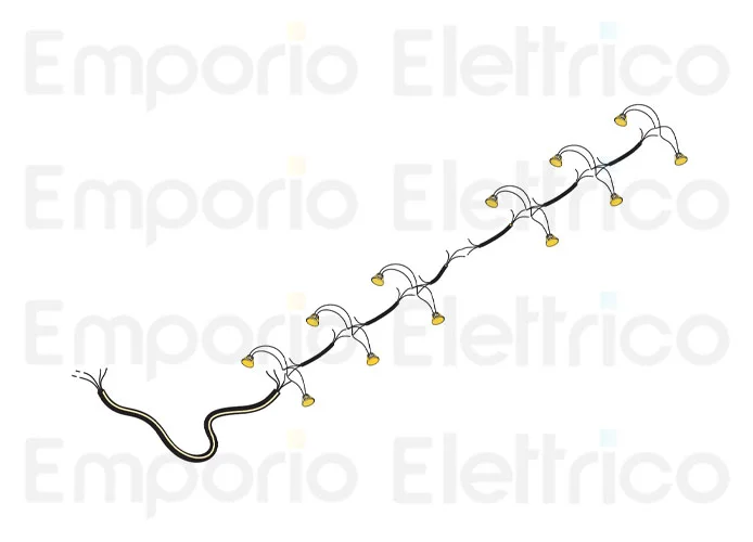 fadini spare part electrical cable with 12 LED spotlights for bayt 980 97380