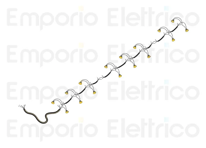 fadini spare part electrical cable with 16 LED spotlights for bayt 980 97382