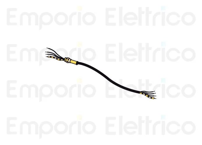 fadini spare part 2.50 m complete electrical cable for combi 740 74090