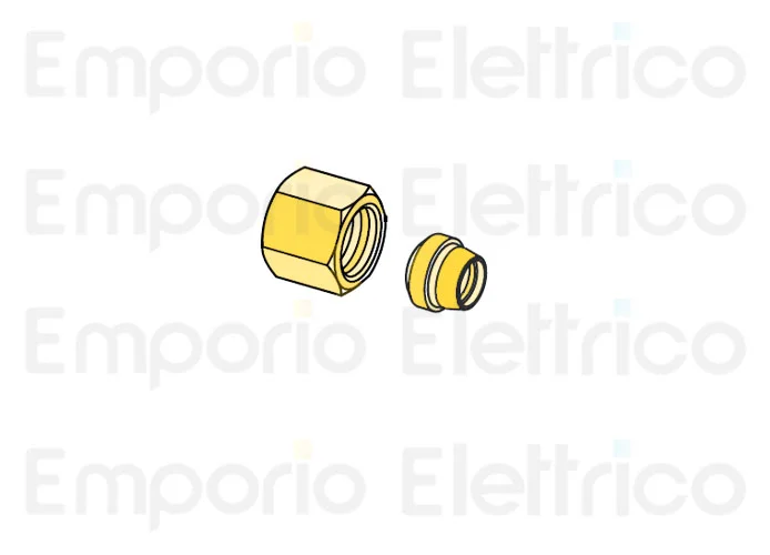 fadini spare part 8 locking ring with nut for combi 740 740192