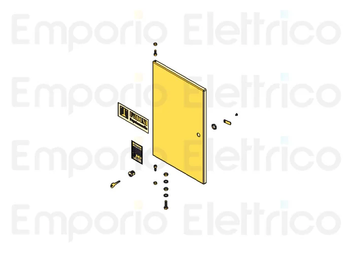 fadini spare part bonnet door for fibo 300 30006
