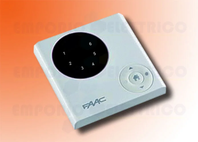 faac wall 6-channel transmitter 433 mhz t-mode tm xt6m 132121