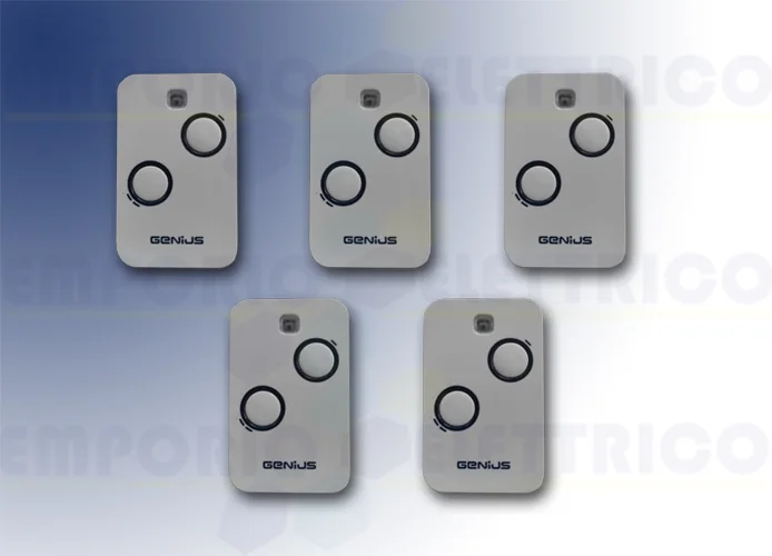 genius 5 2-channel remote controls 868mhz jlc kilo tx2 6100332 (new 787034)