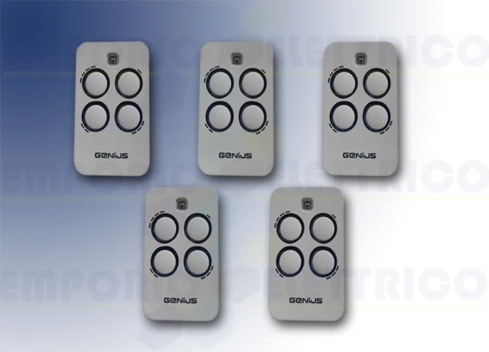 genius 5 4-channel remote controls 868mhz jlc kilo tx4 6100333 (new 787035)