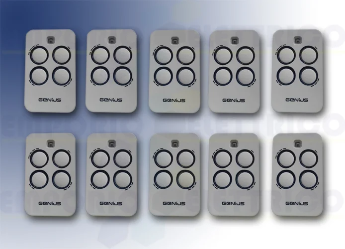 genius 10 4-channel remote controls 868mhz jlc kilo tx4 6100333 (new 787035)