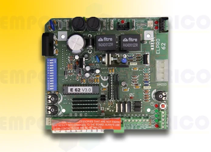fadini electronic control board elpro 62 230v 620l (new code 680l)