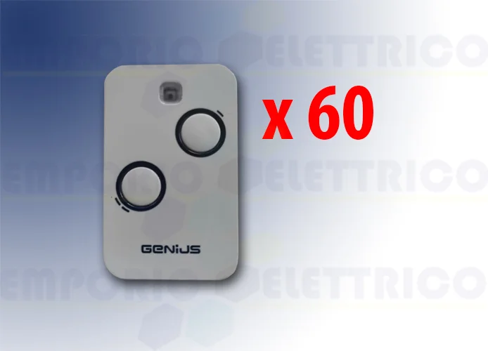 genius 60 2-channel remote controls 868mhz jlc kilo tx2 6100332 (new 787034)