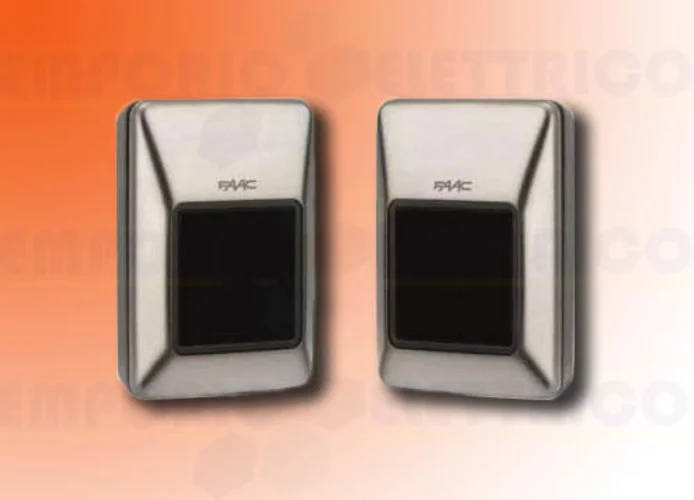 faac pair of photocells bus xp30b xp30 b inox 7851061 (new code 785122)