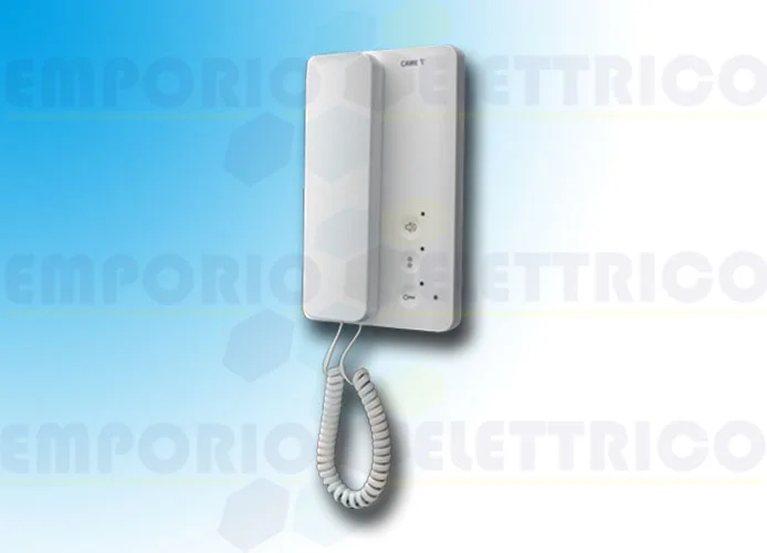came bpt white handset intercom agt a 840ca-0040 (ex 60240050)