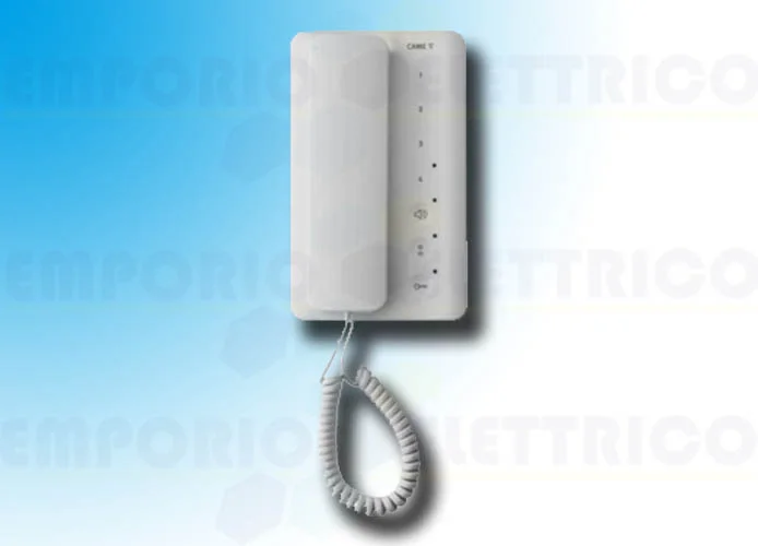 came bpt white handset intercom agt a evo 840ca-0050