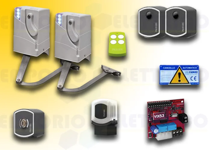 fadini automation kit bart 350 24v 3520k0vl