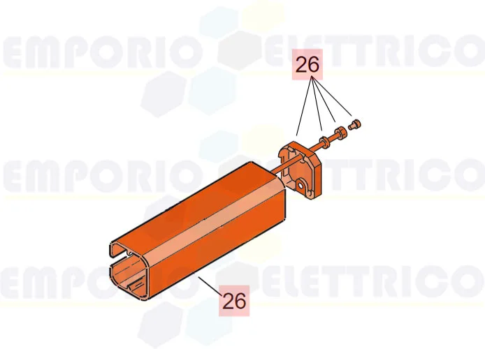 faac spare part carter group 400 63003331