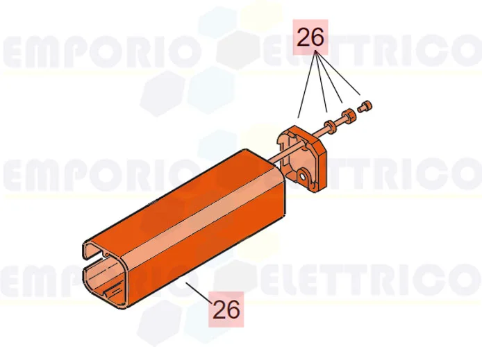faac spare part carter group 400 l 63003329