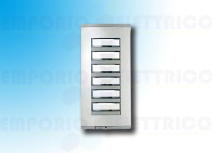 came bpt additional light grey control panel with 6 buttons hep/306 gh 60099300