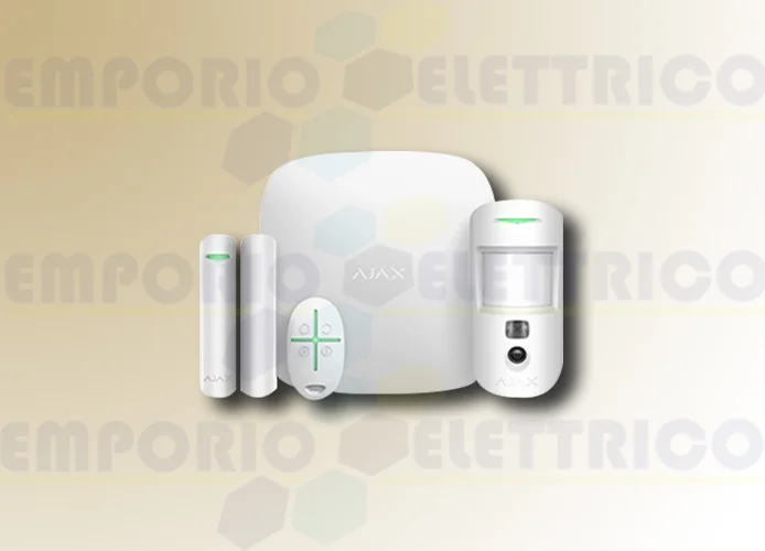 ajax starterkit cam hdr wireless white 156253 (ex code 38172)