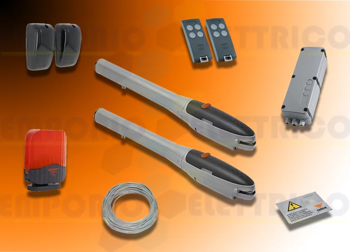 cardin kit for swing gates with leaf up to 2.5m (200kg) 24v kt-blegos