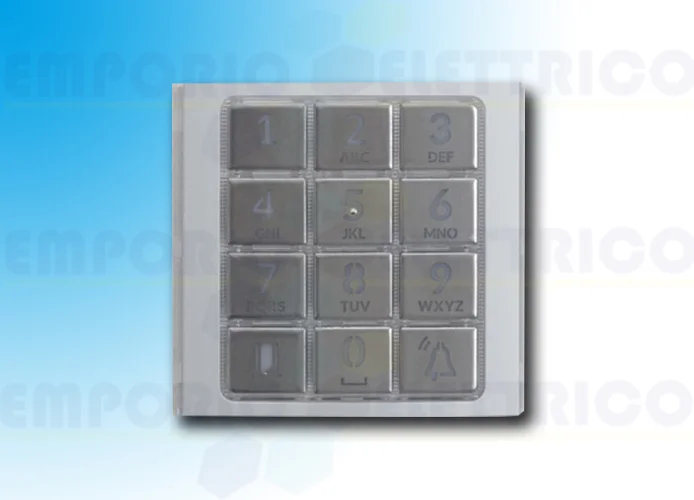 came bpt front plate aluminium keyboard module mtmfkb 60020270