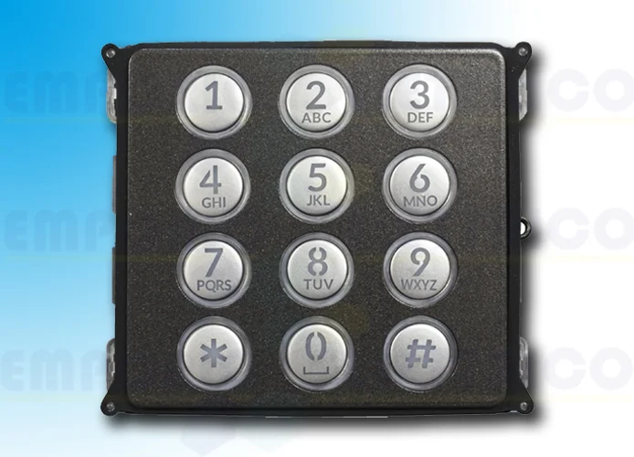 came bpt painted zamak keyboard module front panel mtmfnavr-ma 840xc-0290