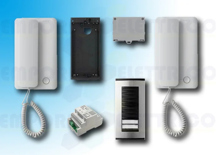came bpt two-family intercom kit, system 200 agt2k200a03 8k40ca-007
