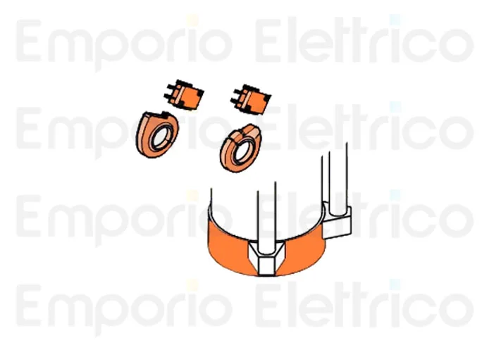 faac spare part encoder and limit switch kit for operators 550 490115