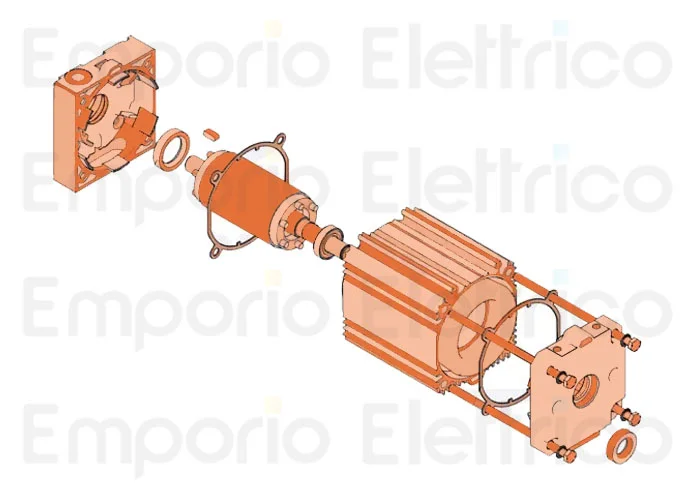 faac spare part motor group 541 3ph 63003157