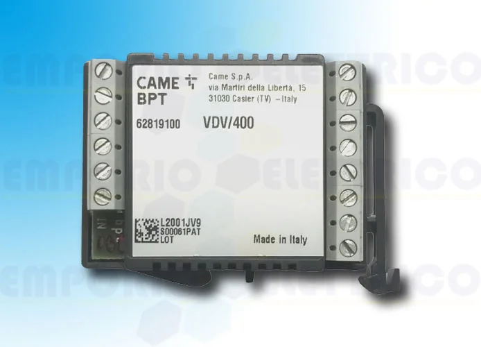 came bpt 4-output video distributor for coaxial cable vdv/400 62819100