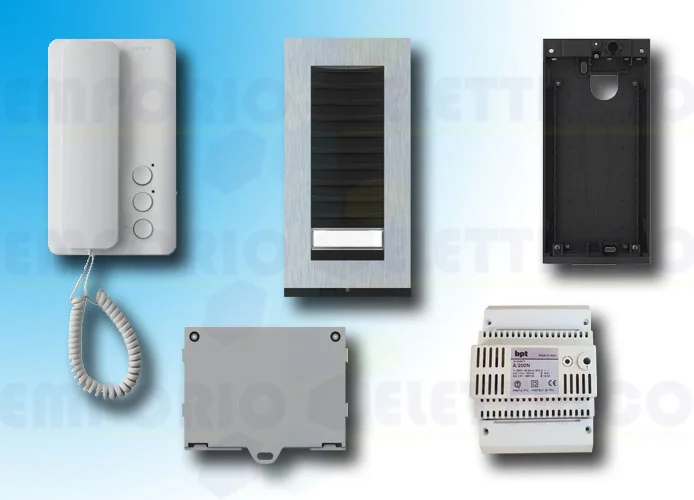 came bpt single-house intercom kit system 200 agtk200a03k 8k40ca-009