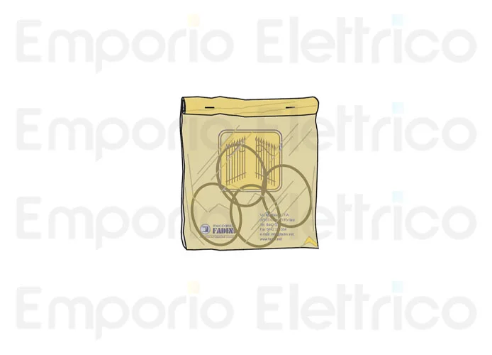 fadini spare part gasket set package drive 700 (jack) 702000