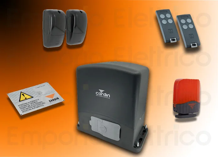 cardin complete kit for sliding gates 24v kt-slx624cb