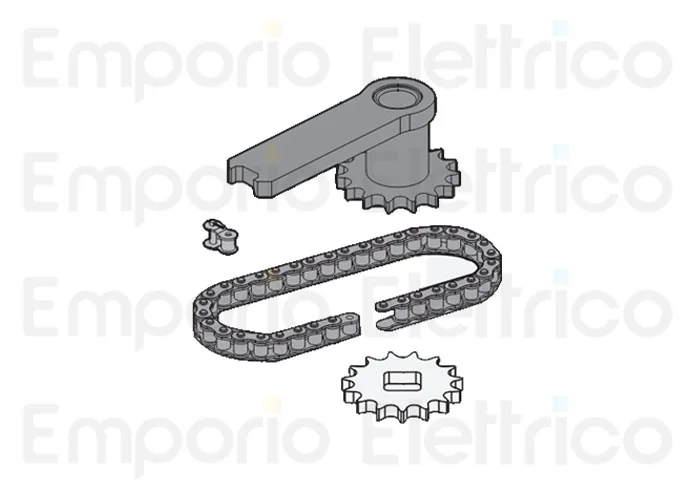 fadini 360° opening chain device with manual release for fox 733L