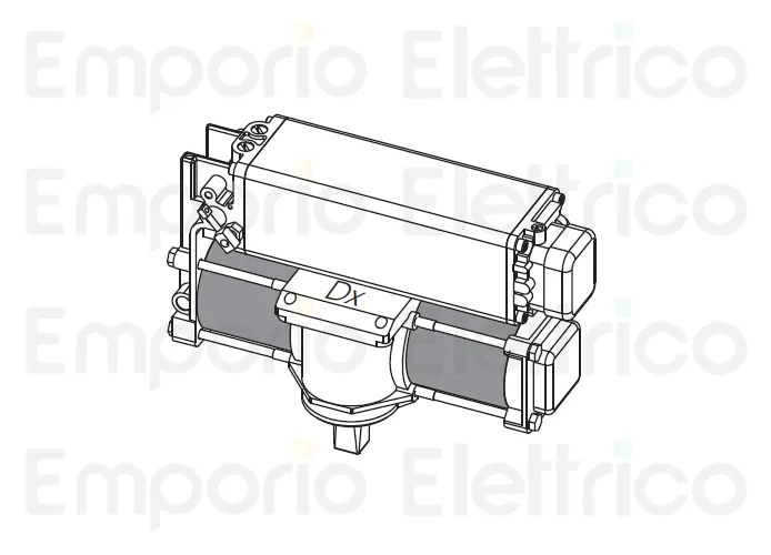 fadini spare part electric motor group/jack/right tank 280792