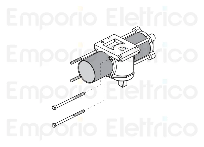 fadini spare part left -hand jack for aproli 280/700 robusto 280957