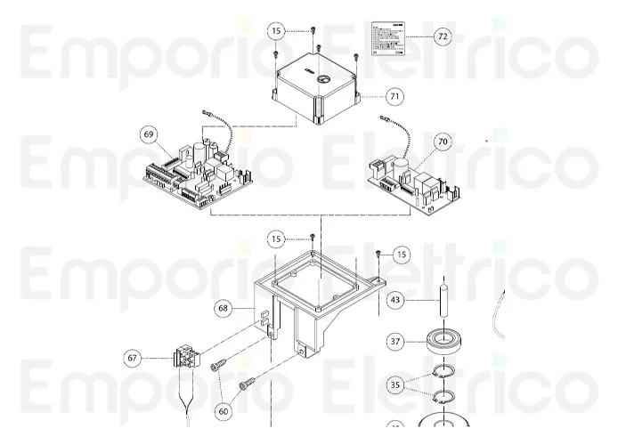 fadini spare part programmer support for bart 350 35068