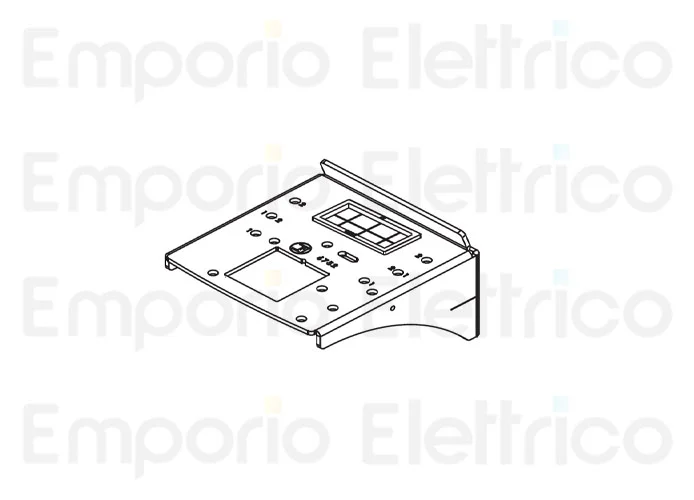 fadini spare part fastening plate for bart 350 35100