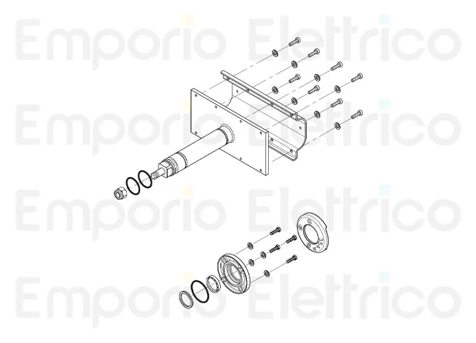 fadini spare part drive shaft for bayt 980 97357