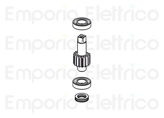 fadini spare part shaft for combi 740 740186