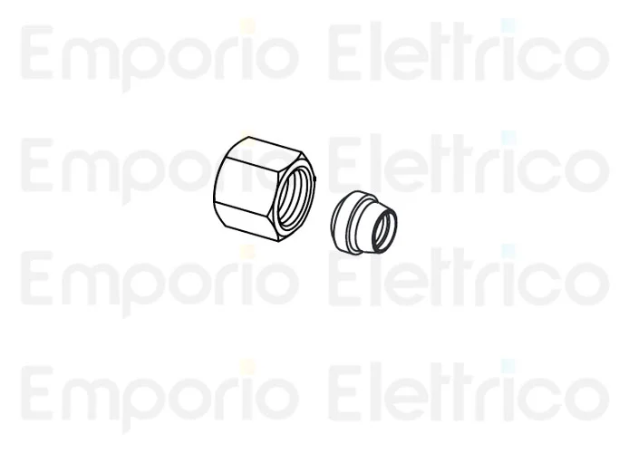 fadini spare part 8 locking ring with nut for combi 740 740192