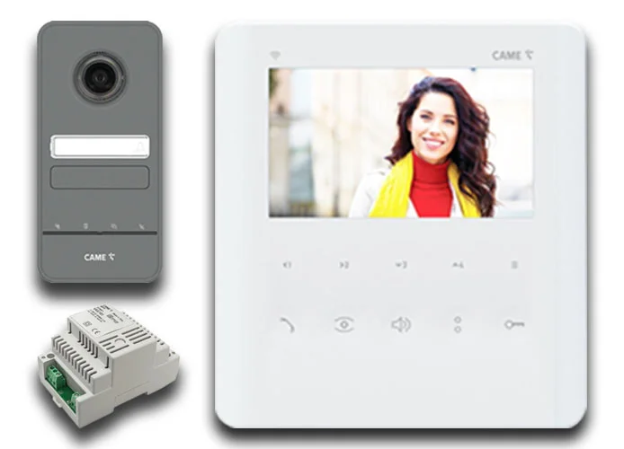 came bpt single-family video intercom kit x1 kit video plx wifi + lhs 8k40cf-042