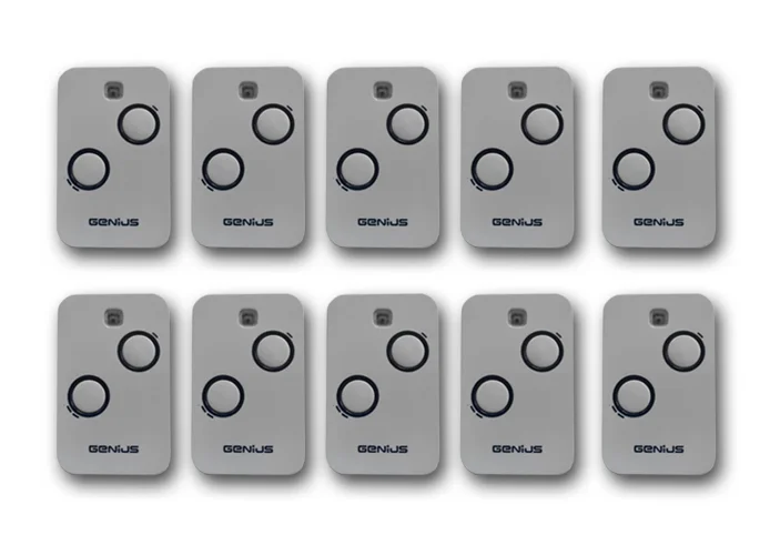 genius 10 2-channel remote controls 868mhz jlc kilo tx2 6100332 (new 787034)