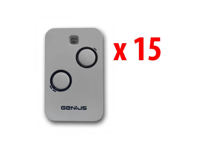 genius 15 2-channel remote controls 868mhz jlc kilo tx2 6100332 (new 787034)