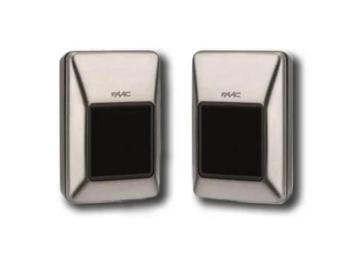 faac pair of photocells bus xp30b xp30 b inox 7851061 (new code 785122)