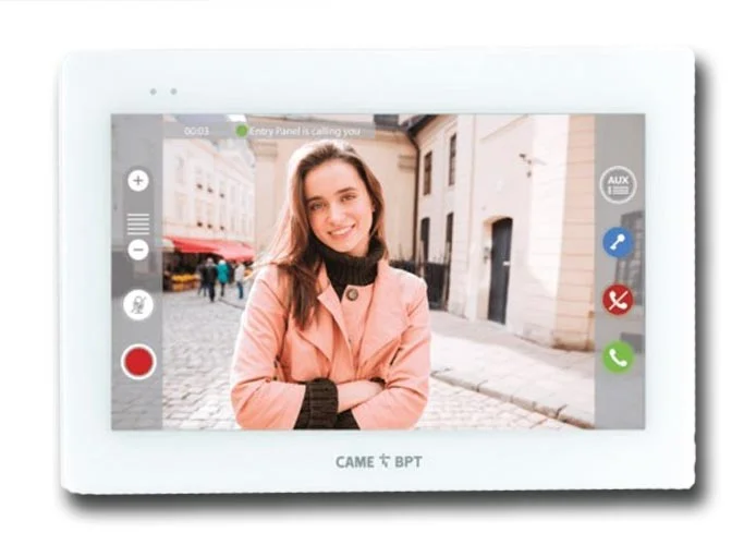 came bpt white ftf wifi hands-free video intercom xts 7ip wh wifi 840ch-0060