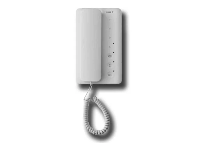came bpt white handset intercom agt a evo 840ca-0050