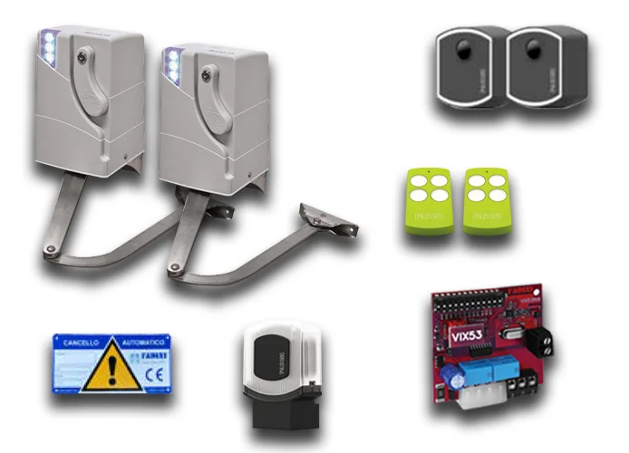 fadini automation kit bart 350 24v 3521k0vl